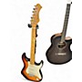 Used 1990 Harmony H80T 3 Tone Sunburst Solid Body Electric Guitar 3 Tone Sunburst