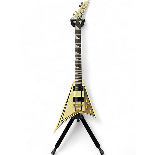 Used 1990 Jackson RR5 Randy Rhoads Antique White Solid Body Electric Guitar Antique White