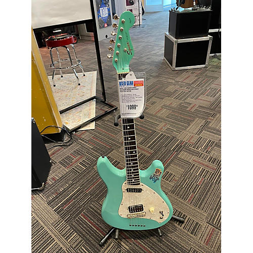 Squier Used 1990 Squier VENUS Seafoam Green Solid Body Electric Guitar Seafoam Green