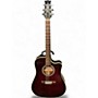 Used 1990s Alvarez 5083 red burst Acoustic Electric Guitar red burst