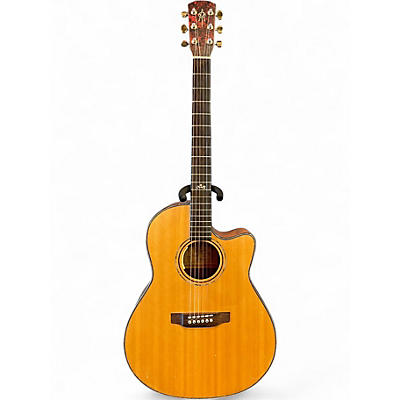 Used 1990s Alvarez AYL1 Natural Acoustic Electric Guitar