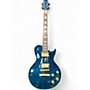 Used 1990s Aria Pro Ii PE-DLX Blue Solid Body Electric Guitar Blue