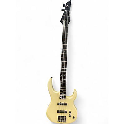 Used 1990s Carvin LB20 Olympic White Electric Bass Guitar