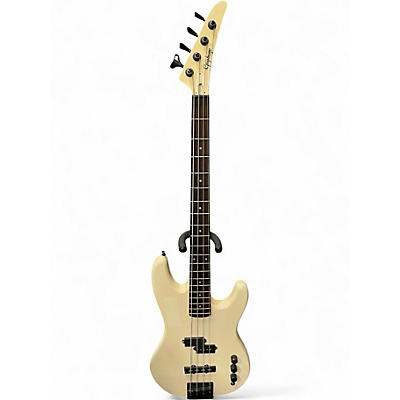 Used 1990s Epiphone Power Bass R Antique White Electric Bass Guitar