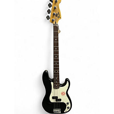 Used 1990s Fender 90s MIM  P-bass Black Electric Bass Guitar
