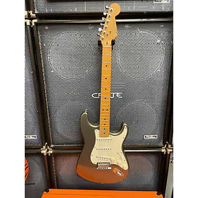 Fender Used 1990s Fender American Standard Stratocaster Inca Silver Solid Body Electric Guitar