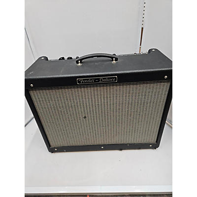 Fender Used 1990s Fender Hot Rod Deluxe USA Made Black Tube Guitar Combo Amp