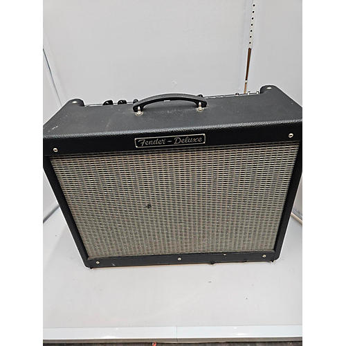 Fender Used 1990s Fender Hot Rod Deluxe USA Made Black Tube Guitar Combo Amp Black