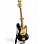 Used 1990s Fender Jazz Bass MIM Black Electric Bass Guitar Black