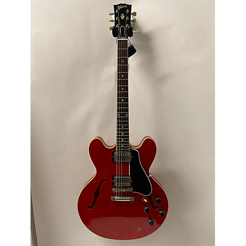 Gibson Used 1990s Gibson Custom Shop ES335 Cherry Hollow Body Electric Guitar Cherry