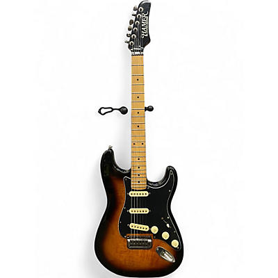 Used 1990s Hamer Slammer Series Sunburst Solid Body Electric Guitar