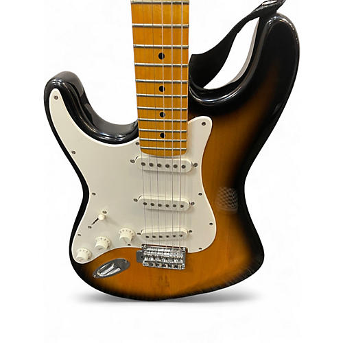 Used 1990s Hohner ST 57 Sunburst Electric Guitar Sunburst