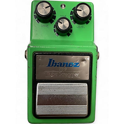 Used 1990s Ibanez TS9 Tube Screamer Distortion Effect Pedal