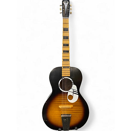 Used 1990s Kay MUSIC NOTE PARLOR Vintage Natural Acoustic Guitar Vintage Natural