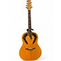 Used 1990s Ovation 1718 Elite Natural Acoustic Electric Guitar Natural