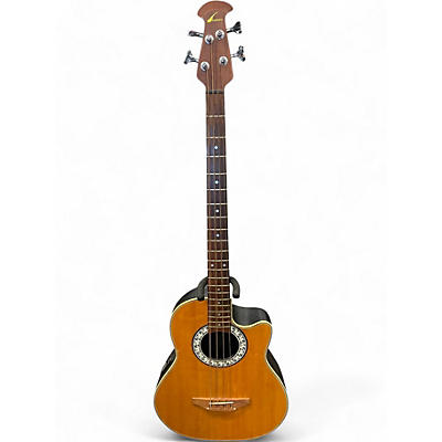 Used 1990s Ovation CC74 Celebrity Natural Acoustic Bass Guitar