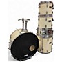 Used 1990s Pearl 5 Piece Export Series Cream Drum Kit Cream