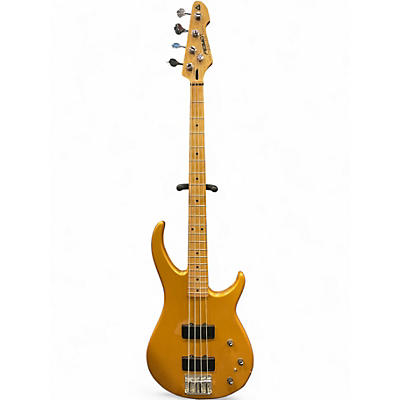 Used 1990s Peavey Foundation 2000 Gold Electric Bass Guitar