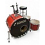 Used 1990s SONOR 4 Piece Force 2000 CORAL Drum Kit CORAL