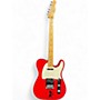 Used 1990s Squier TELE Hot Rod Red Solid Body Electric Guitar Hot Rod Red