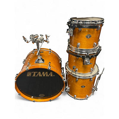 Used 1990s TAMA 4 Piece Starclassic Natural Drum Kit