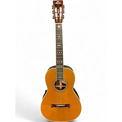 Used 1990s Washburn R306 Natural Acoustic Electric Guitar