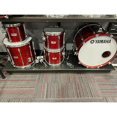 Yamaha Used 1990s Yamaha 5 piece Recording Custom Cherry Drum Kit