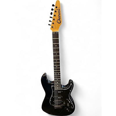 Used 1991 Charvel ST Black Solid Body Electric Guitar