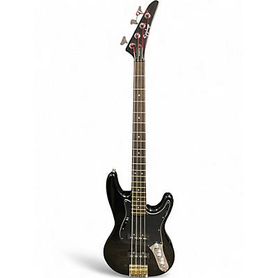 Used 1991 Epiphone By Gibson Rock Bass CH/B Black Electric Bass Guitar