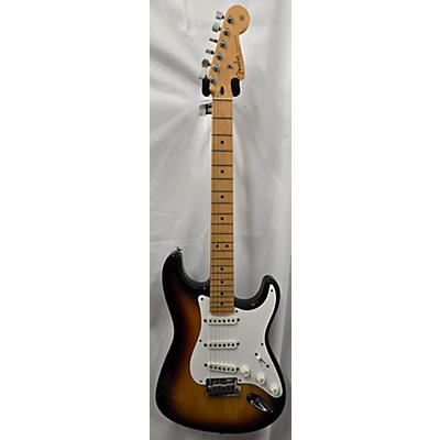 Fender Used 1991 Fender Custom Shop Stratocaster 3 Tone Sunburst Solid Body Electric Guitar