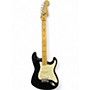Used 1991 Fender STRATOCASTER Black Solid Body Electric Guitar Black
