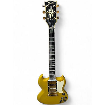 Used 1991 Gibson 30th Anniversary’61 SG Les Paul Custom TV TV Yellow Solid Body Electric Guitar