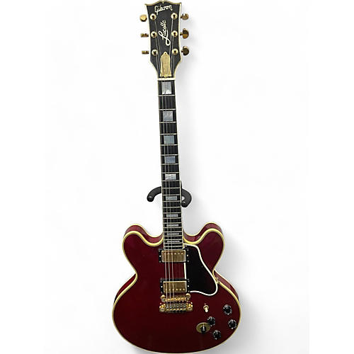 Used 1991 Gibson BB King Signature Lucille Cherry Red Hollow Body Electric Guitar Cherry Red