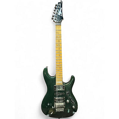 Used 1991 Ibanez 540S Green Solid Body Electric Guitar