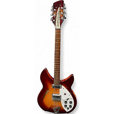Used 1991 Rickenbacker 330/12 Cherry Hollow Body Electric Guitar