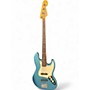 Used 1992 Fender MIM Jazz Bass Ocean Turqoise Electric Bass Guitar Ocean Turqoise