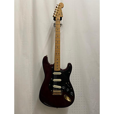 Fender Used 1992 Fender Stratocaster MN2 Flame Red Solid Body Electric Guitar