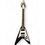 Used 1992 Gibson Flying V Black Solid Body Electric Guitar Black