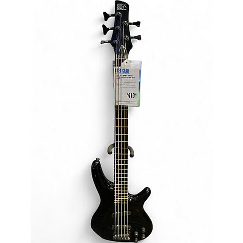 Ibanez Used 1992 Ibanez SR885 5 String Black Electric Bass Guitar Black