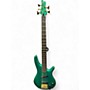 Used 1992 Ibanez SR895 Turquoise Electric Bass Guitar Turquoise