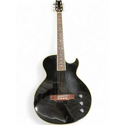 Used 1992 Washburn SBF-80A Black Hollow Body Electric Guitar