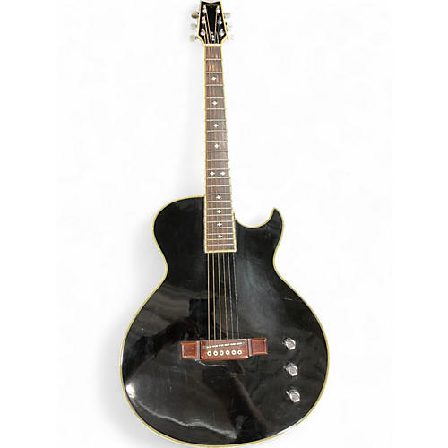 Used 1992 Washburn SBF-80A Black Hollow Body Electric Guitar Black