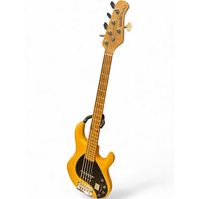 Used 1993 Ernie Ball Music Man Stingray 5 H Natural Electric Bass Guitar