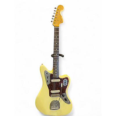 Used 1993 Fender Jaguar Olympic White Solid Body Electric Guitar