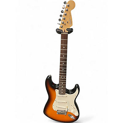 Used 1993 Fender Standard Stratocaster 2 Color Sunburst Solid Body Electric Guitar