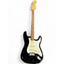 Used 1993 Fender Standard Stratocaster Black Solid Body Electric Guitar Black