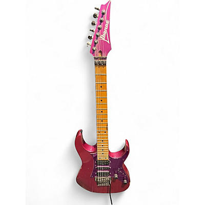 Used 1993 Ibanez RG550 FUSCHIA Solid Body Electric Guitar