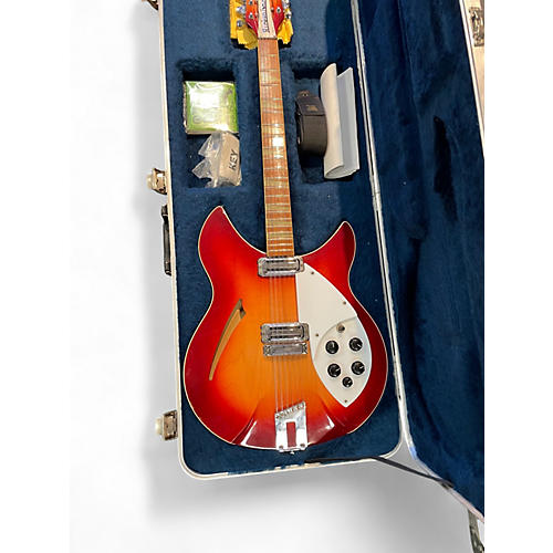 Used 1993 Rickenbacker 360/12 Fireglo Hollow Body Electric Guitar Fireglo
