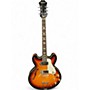 Used 1994 Epiphone Casino Vintage Sunburst Hollow Body Electric Guitar Vintage Sunburst