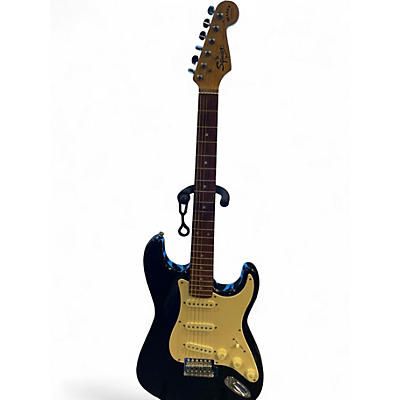 Used 1994 Squier Bullet Stratocaster Black Solid Body Electric Guitar